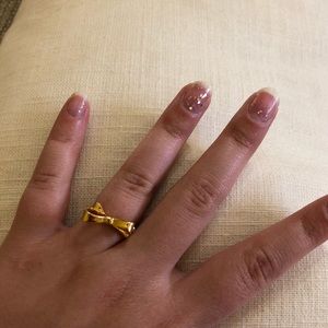 *final price* KATE SPADE bow ring